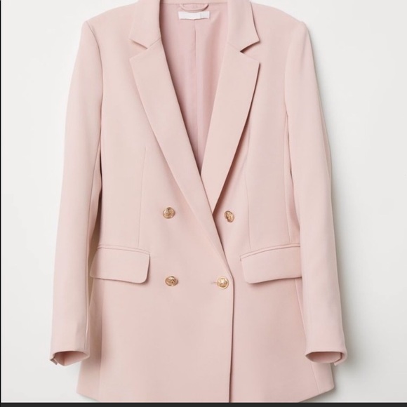 H&M Jackets & Blazers - NWT H&M Blush Blazer - Size 8